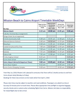 bus timetable airport table shuttle mission xlsx cairns service au services